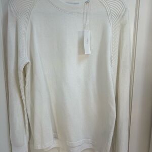 NWT Vince Raglan Cotton Sweater, Small